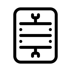 Fototapeta premium superbowl field line icon, perfect for uiux website and mobile apps projects