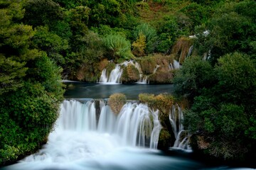 Naklejka premium Wasserfälle