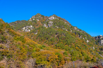 紅葉シーズンの昇仙峡