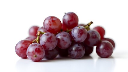 Fototapeta premium grapes isolated on a pure white background