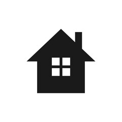 House icon design vector template. Home icon.