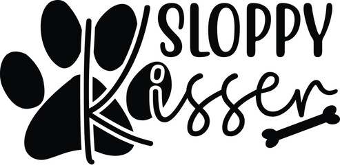 Dog Valentine's Day SVG