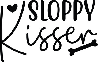 Dog Valentine's Day SVG