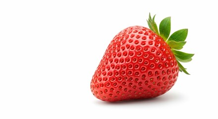 Juicy Red Strawberry Fresh Fruit Summer Berry Food Photography