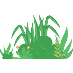 Cute bush illustration