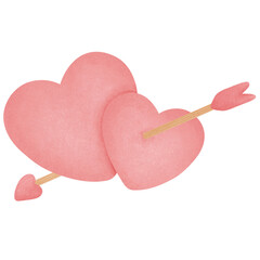 Valentine's Day Heart Bow