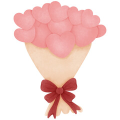 Valentine's Day Heart Bouquet