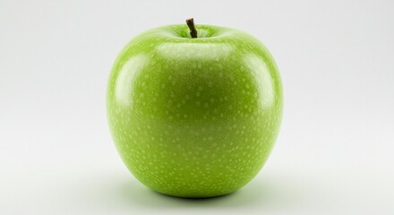 Fresh Green Apple Fruit Studio Shot Healthy Food Diet
