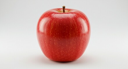 Red Apple Fruit Shiny Healthy Food Diet Vitamin Sweet Organic Fresh