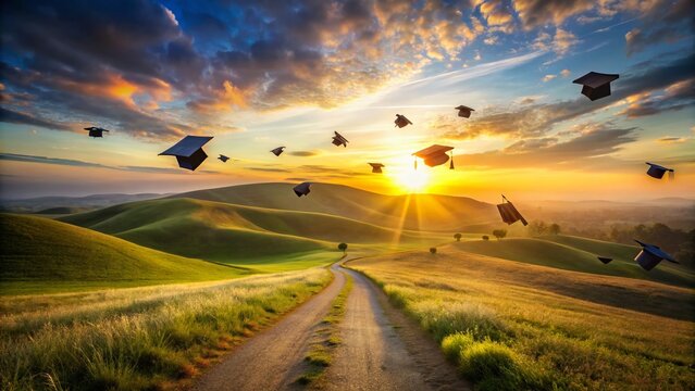 Class of 2020 Graduation: Majestic Sunset Landscape