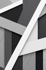 grey tile floor isolated Stock Photos Pictures & Royalty Abstract Geometric Pattern Lines Tessellation and Modern Art Aesthetic on White Background with Perspective View Stock Photos & Royalty Images