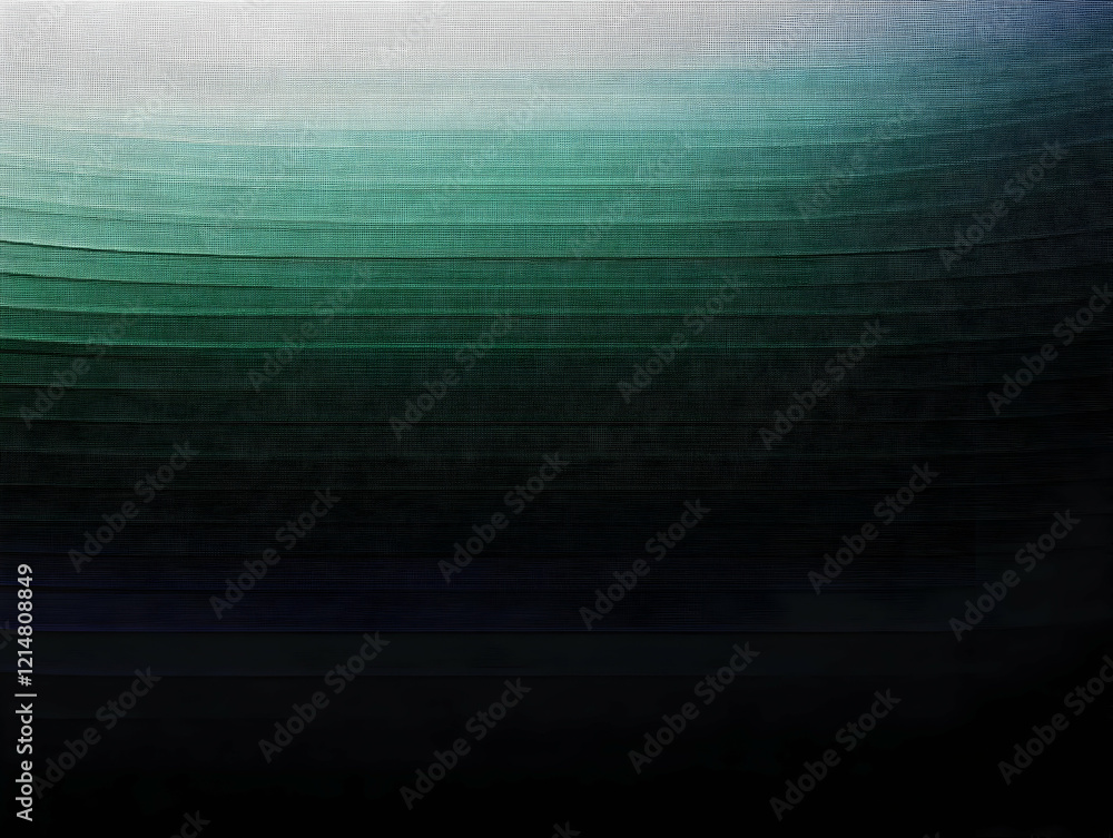 Poster Abstract Background with Green and Blue Gradient Stripes Creating a Textured and Modern Design