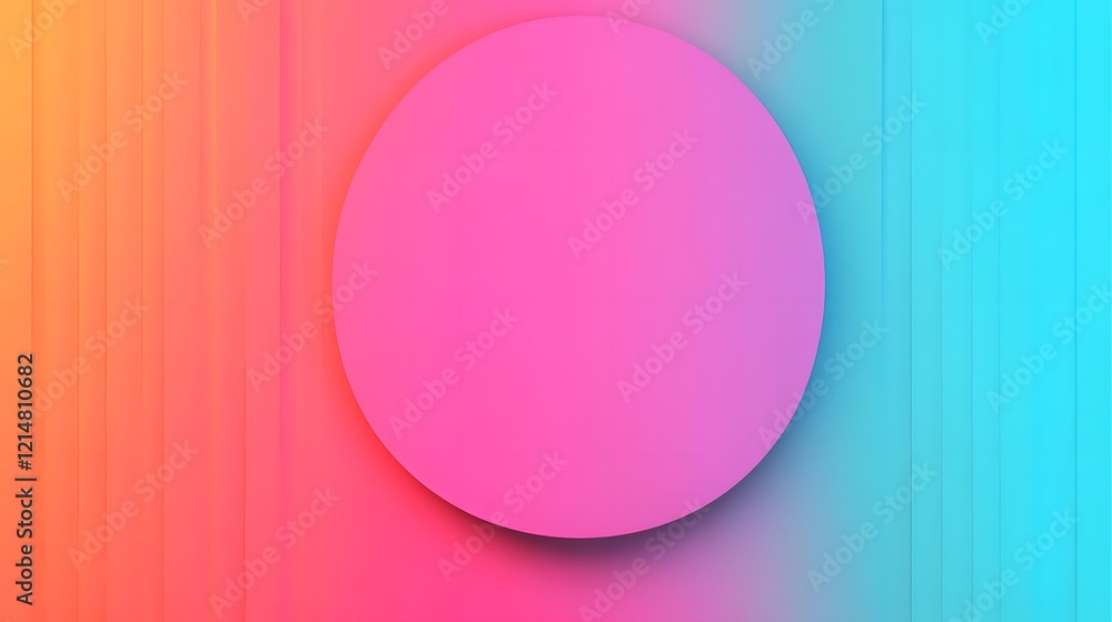 Aufkleber vibrant minimalist gradient texture with soft color transitions