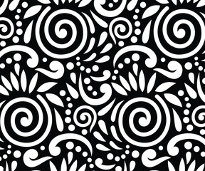 Flower leaf Design Pattern For fabric