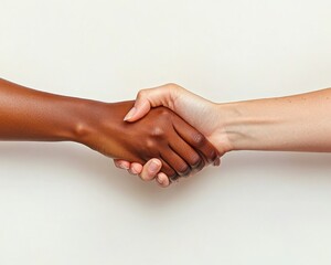 Fototapeta premium Celebrate the bonds of friendship with a close-up of intertwined hands symbolizing connection, trust, and gratitude on Friendship Day This image portrays the beauty of togetherness Perfect for