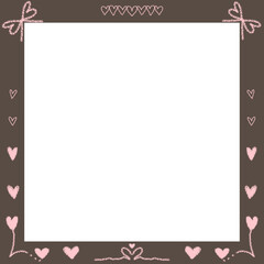 framework for photo or invitations