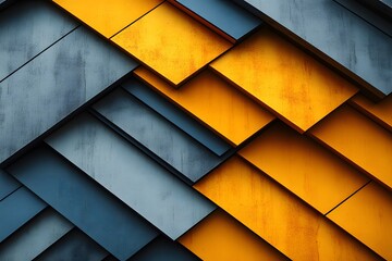 Colorful abstract background with geometric lines and bright 3D patterns