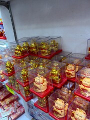 Chinese New Year market, Chinese New Year, toys for the Chinese New Year, decorations for the Chinese New Year, ornaments for the Chinese New Year, Hong Kong New Year market, Hong Kong Toy street