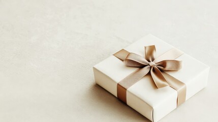 Elegant minimalist gift box showcasing a simple design.