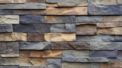 Obraz premium Weathered Stone Textures on Urban Wall