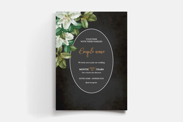 floral bridal shower invitation templates