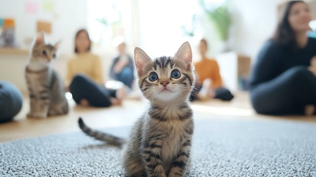 A diverse group of people engaging in a workshop focused on personal development in a bright meeting room