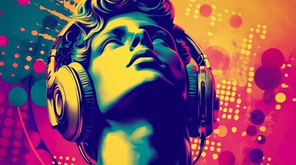 Surreal Psychedelic Art Merging History with Modern Trends