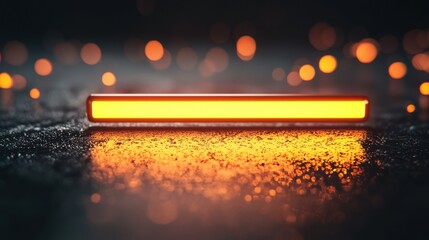 A symbolic glowing signal bar icon representing stable connectivity.