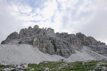 Tre came di Lavaredo in the Dolomite mountains , Italy