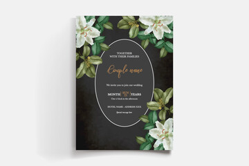 floral bridal shower invitation templates