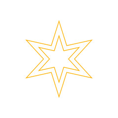 Obraz premium golden star element