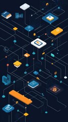 Visualizing NIST compliance with a detailed infographic for enterprise networks