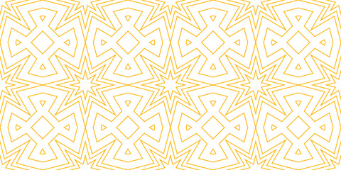 golden Arabic pattern background design