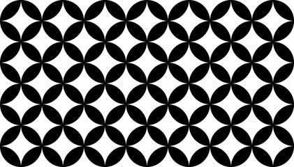 Fototapeta premium geometric flower life pattern design background