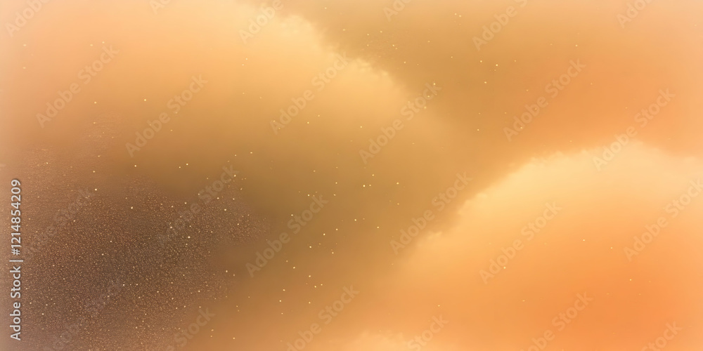 Poster abstract golden background with soft light and bokeh effect for design projects gently.