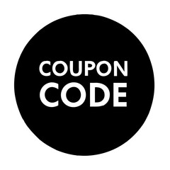 coupon code icon, coupon code vector illustration-simple illustration of coupon code, perfect for coupon code logos and icons