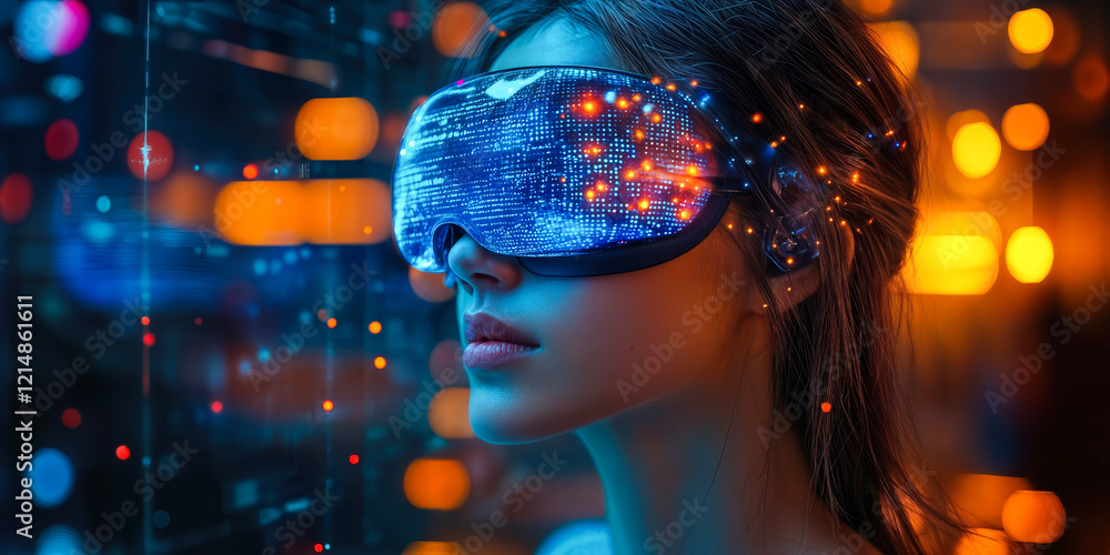 Poster futuristic open-source ai wearable technology empowering innovation in personalized application deve