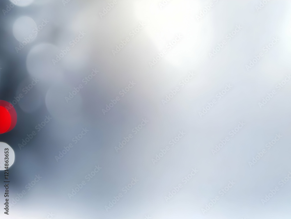 Poster abstract blurred background creates a soft, dreamy effect with gentle light and colorful bokeh.