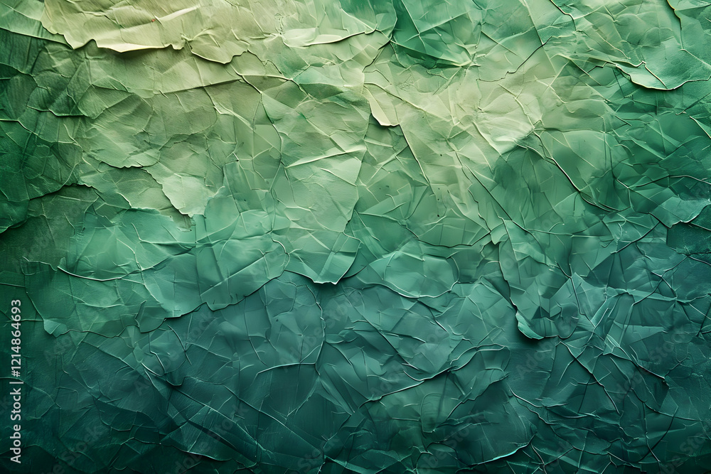 Poster abstract green textured background creates a visually appealing design with intricate details and de