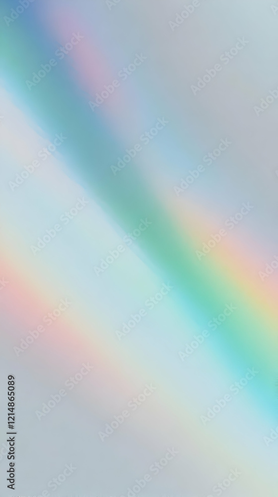 Poster abstract background displays soft pastel rainbow gradient with subtle texture and smooth blend