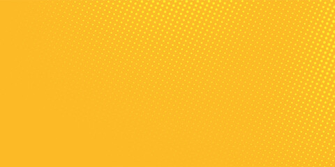 Dots halftone yellow and dark blue color pattern gradient grunge texture background dots