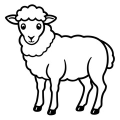 illustration of sheep