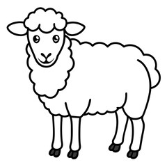 illustration of sheep