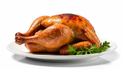 Roasted Chicken Dinner Plate - Delicious Dish Studio Shot