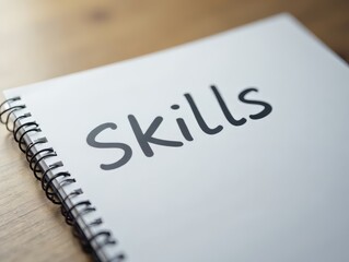 Obraz premium Soft Skills Notepad - Professional Development
