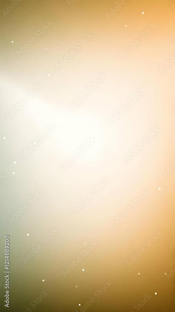 Poster abstract background creates a soft, dreamlike atmosphere with gentle light and subtle particles smoo