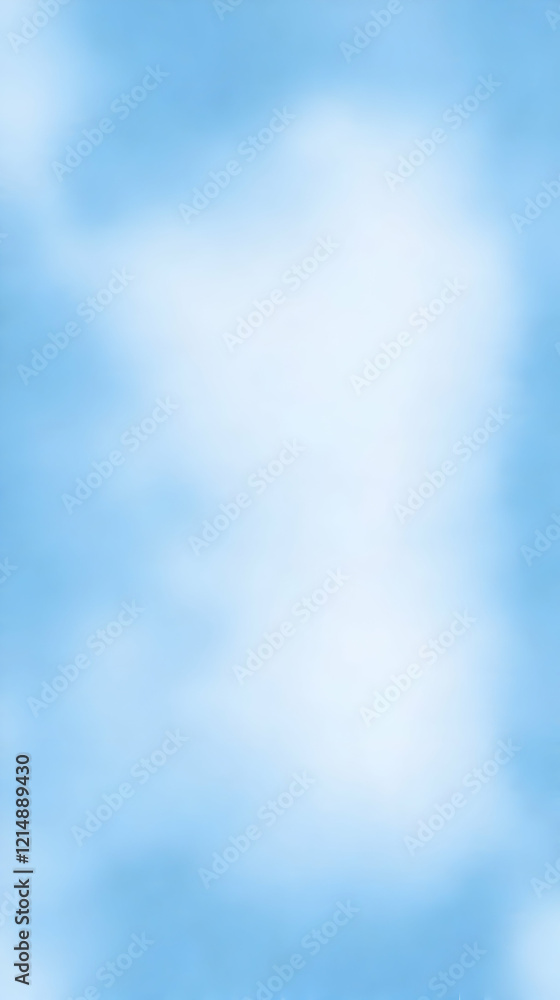 Poster soft blue abstract background creates a dreamy and ethereal atmosphere with subtle light gradient