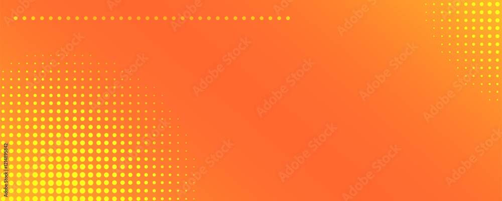 Poster abstract gradient geometric background with dots