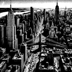 new york city black and white