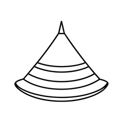 Fototapeta premium conical-hat